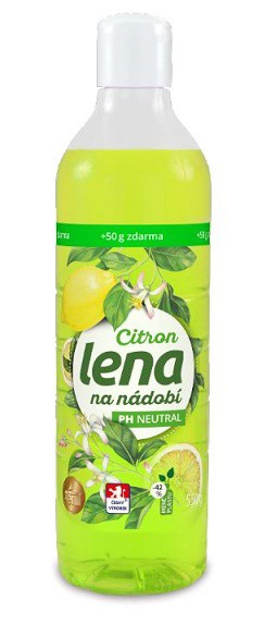 Lena Classic 500 g CITRON | Čistící a mycí prostředky - Saponáty - Saponáty na nádobí Lena Classic 500 g CITRON | Čistící a mycí prostředky - Saponáty - Saponáty na nádobí